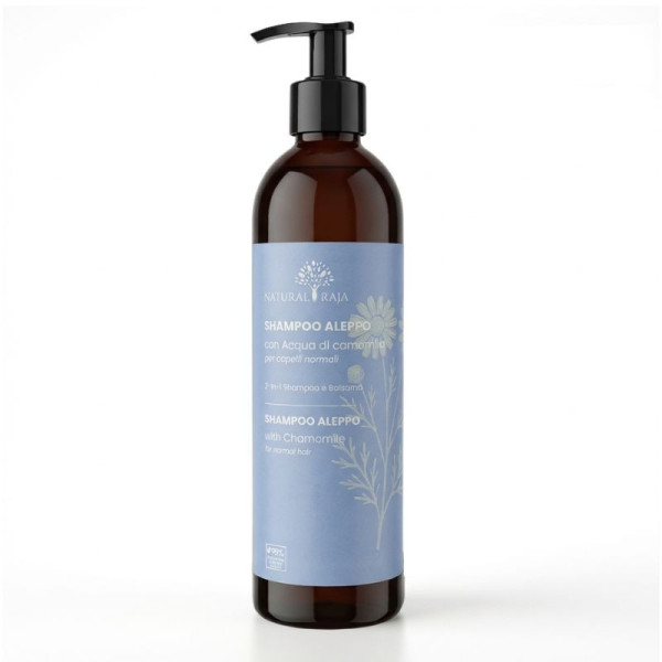 Shampoo al Sapone di Aleppo per Capelli Normali 500ml