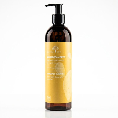 Shampoo al Sapone di Aleppo per Capelli Secchi 500ml | Natural Raja