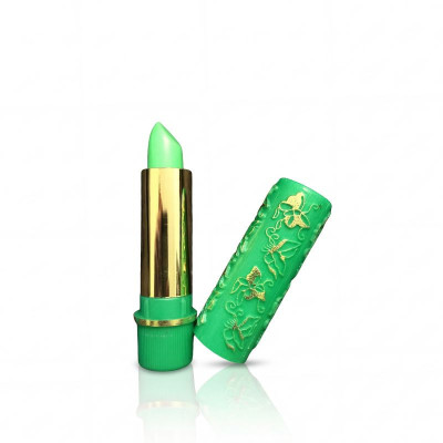 Rossetto Verde Magico Marocchino: Cambia Colore sulle Labbra