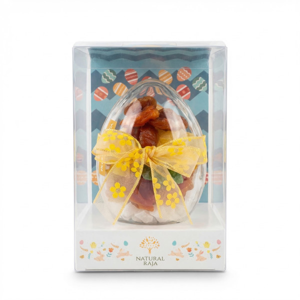 Uova di Vetro con Frutta Disidratata - Grande