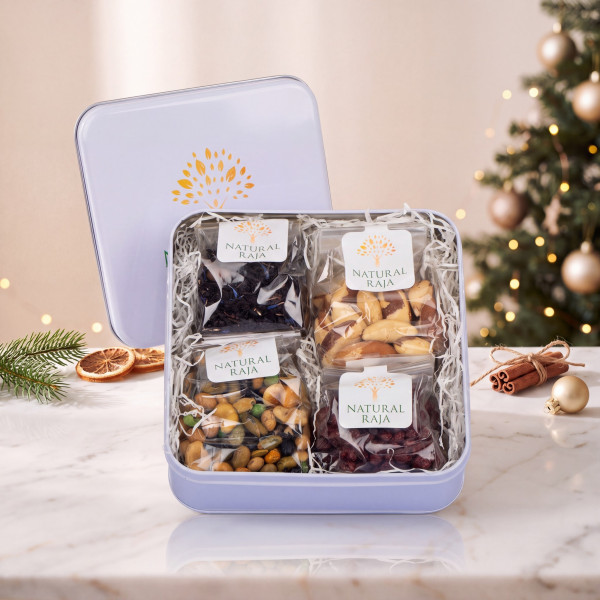 Confezione Regalo - Mix Frutta Secca, Disidratata e Tè
