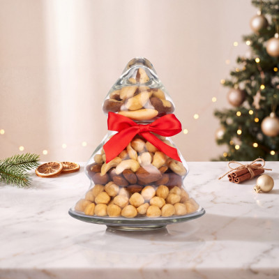 Albero delle Delizie Piccolo con frutta secca – regalo di Natale Natural Raja
