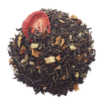 Tè Nero Relaxed Strawberry – foglie sfuse