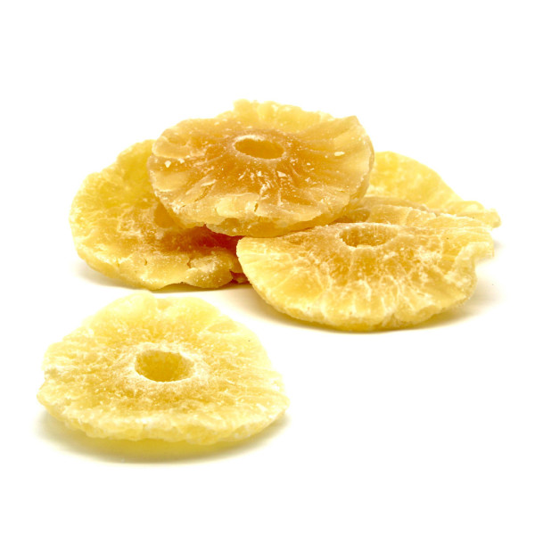 Ananas disidratato a fette