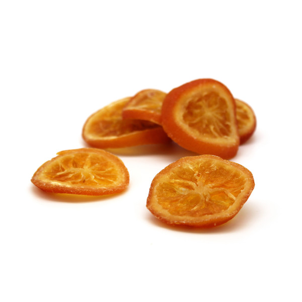 Arancia disidratata a fette
