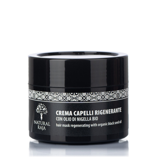 Maschera Rigenerante per Capelli con olio di Nigella