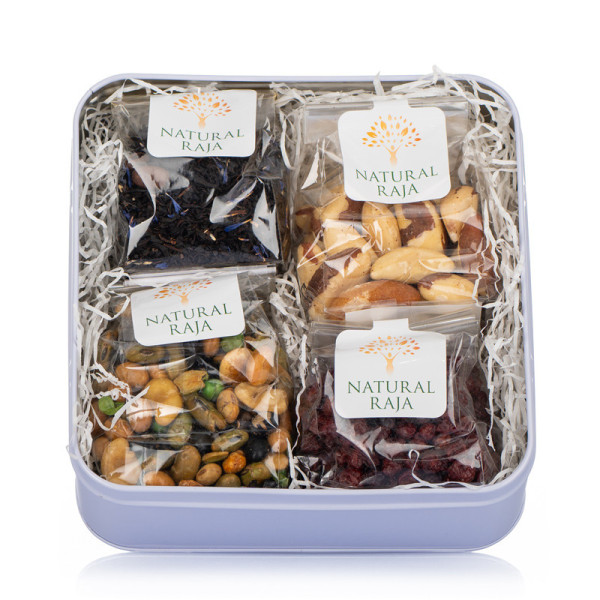 Confezione Regalo - Mix Frutta Secca, Disidratata e Tè