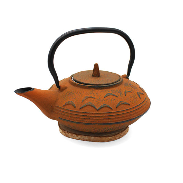 Teiera in ghisa mattone