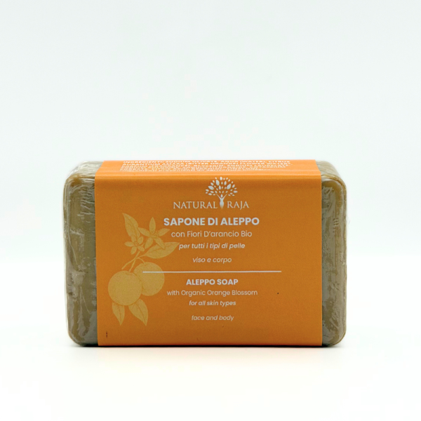 Sapone di Aleppo ai fiori d’arancio