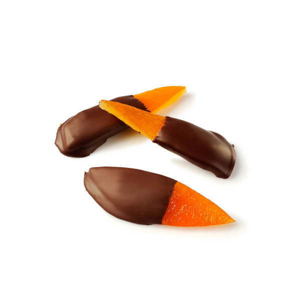 Scorze di Arancia con Cioccolato Fondente 72%